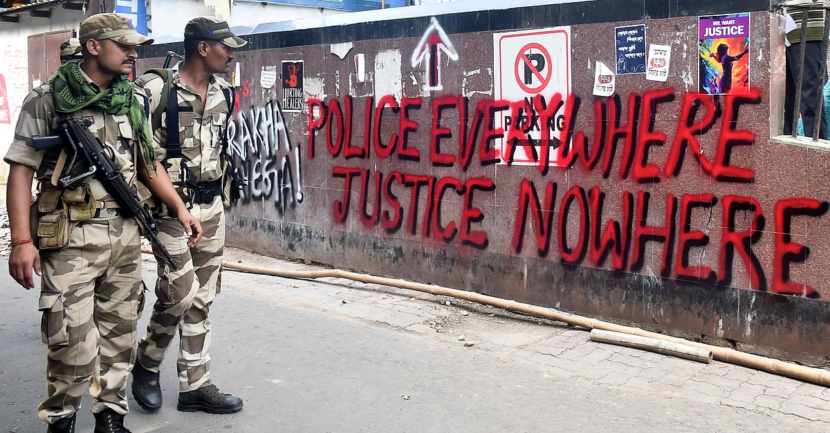 Kolkata doctor rape murder protests - PTI